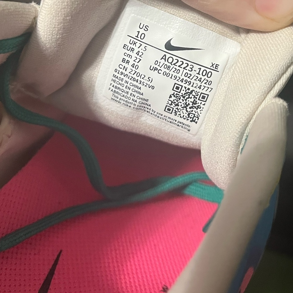 Nike Air Zoom Wildhorse (AQ2223-100) Trail Running Shoes Size Women’s US 10 - Picture 9 of 9